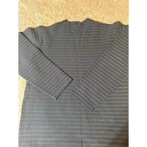 Weekendz off long-sleeve button henley mallard t-shirt L - Picture 5 of 5